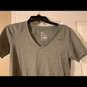 Nike grey essential top